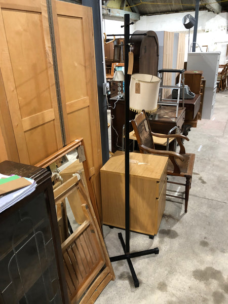 Black coat stand