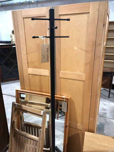 Black coat stand