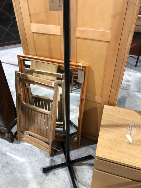 Black coat stand