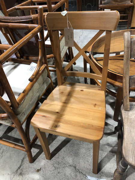 Wooden dining chair