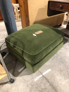 Green footstool
