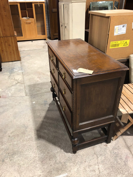 Vintage oak compact drawers