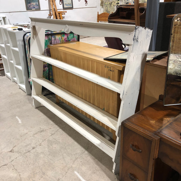 White Open Shelving Unit