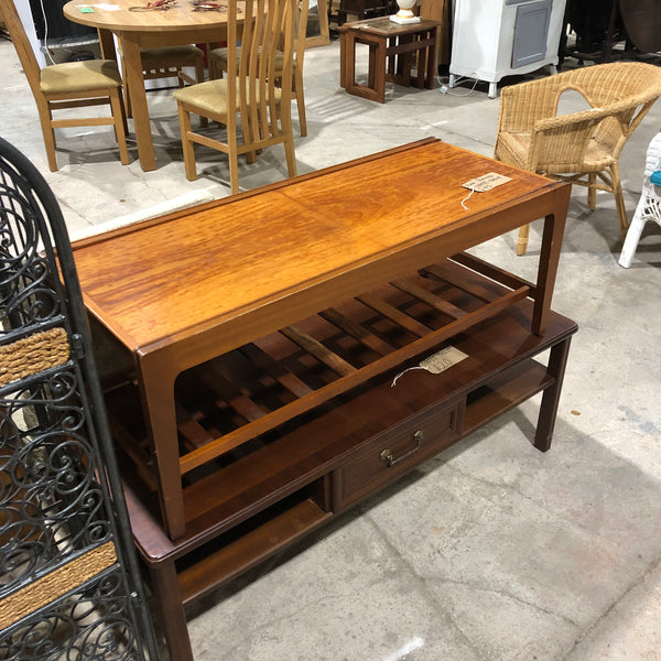 Teak Slatted Coffee Table