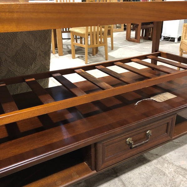 Teak Slatted Coffee Table