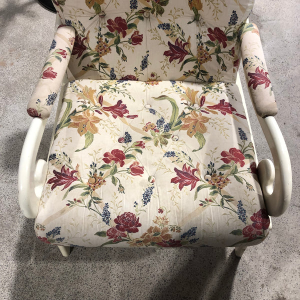 Floral Armchair