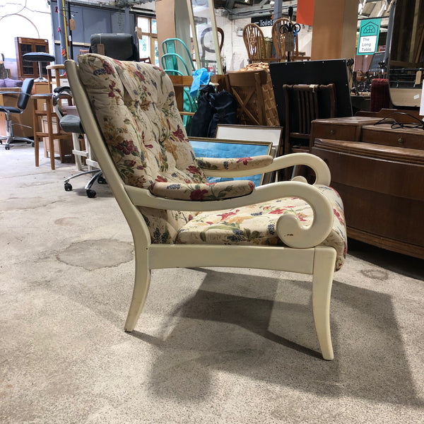 Floral Armchair