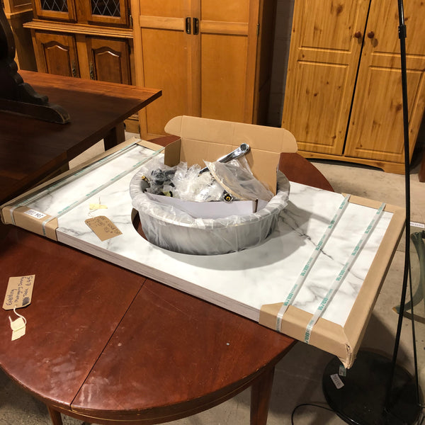 Brand New - Stainless Steel Sink and Worktop