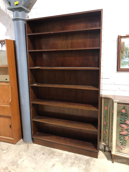 Large Stained Oak Bookshelf - GHC