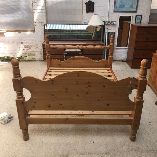 Solid Pine Double Bed