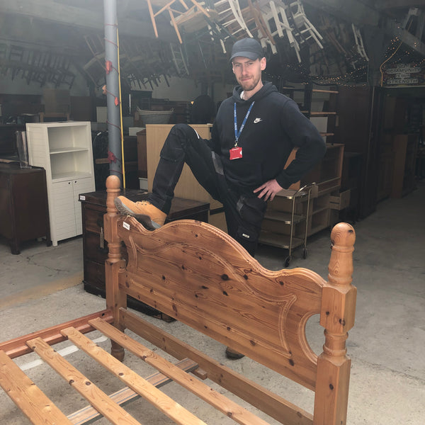 Solid Pine Double Bed