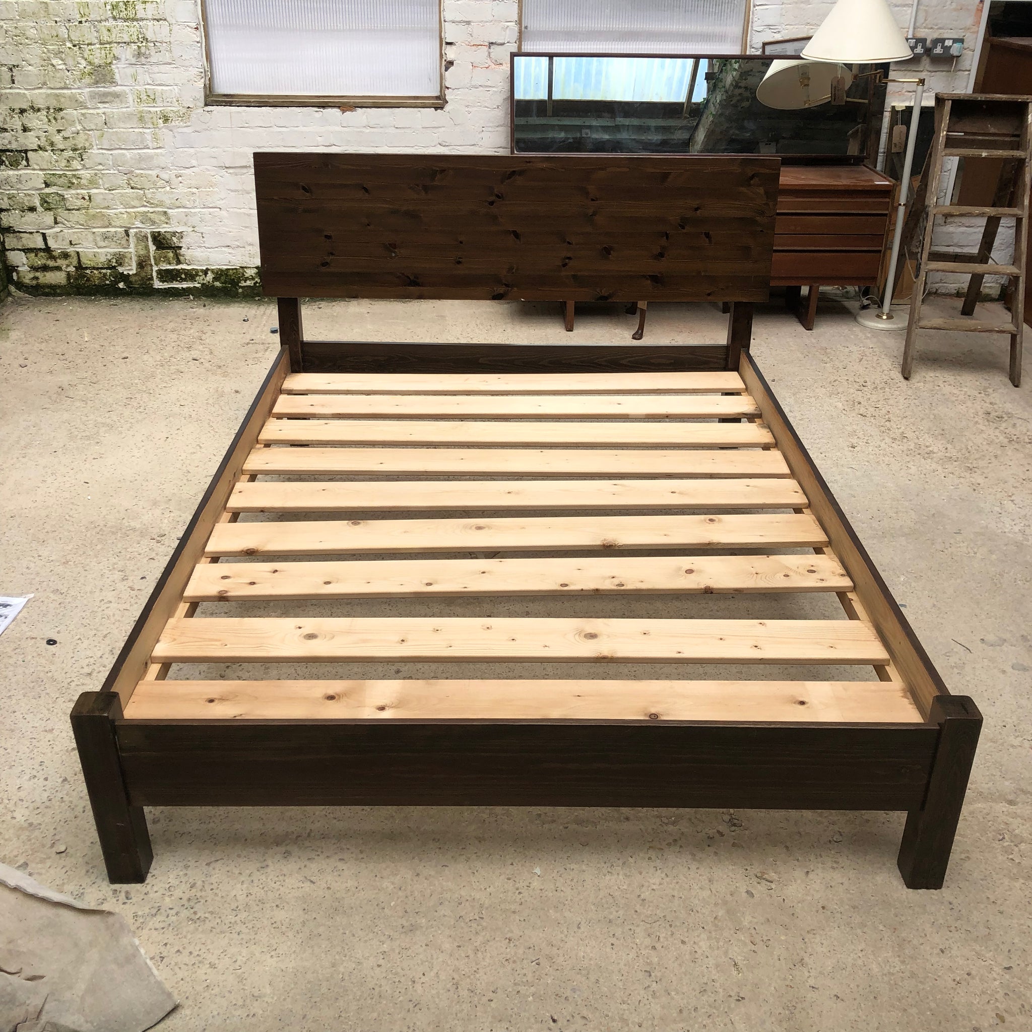 Wooden King Size Bed