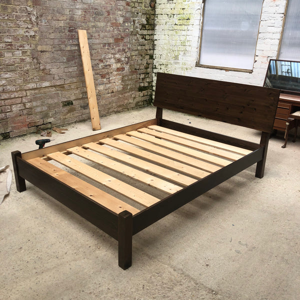Wooden King Size Bed