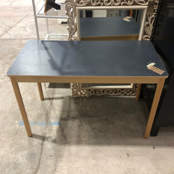 Grey and Pine Melamine Table