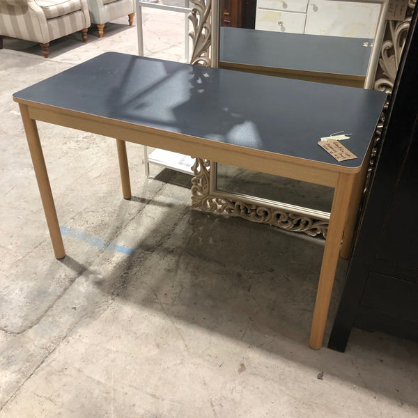 Grey and Pine Melamine Table