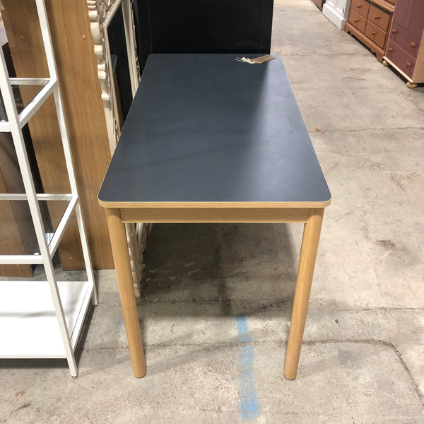 Grey and Pine Melamine Table