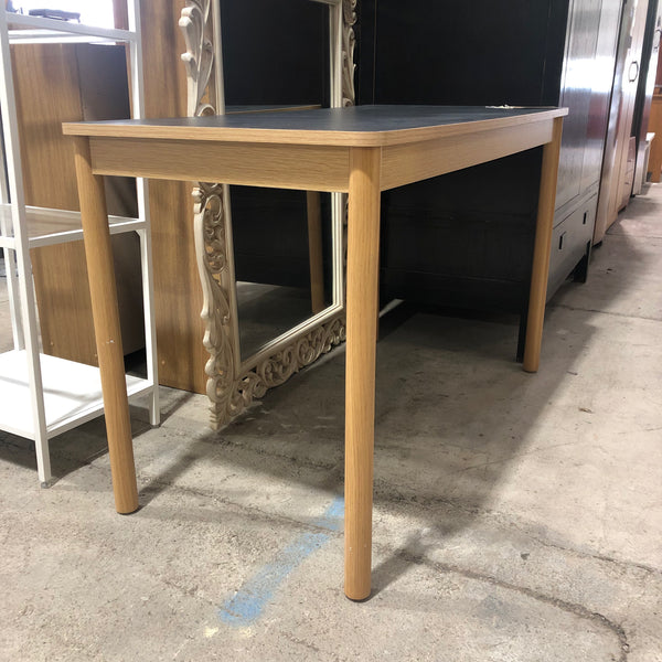 Grey and Pine Melamine Table