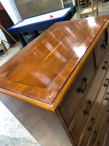 Veneer Tallboy Chest of Drawers