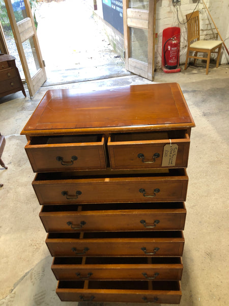 Veneer Tallboy Chest of Drawers