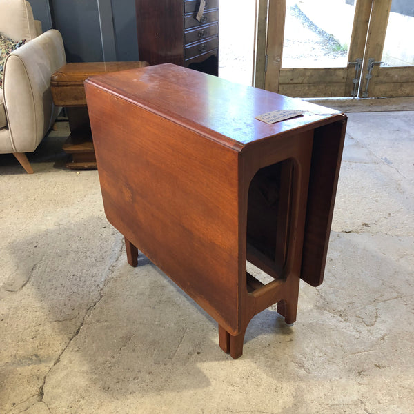 Mid Century Teak Drop Leaf Dining Table