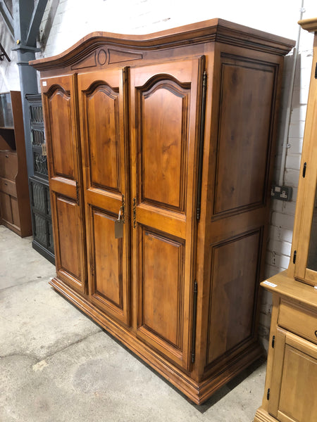 Pine Triple Wardrobe