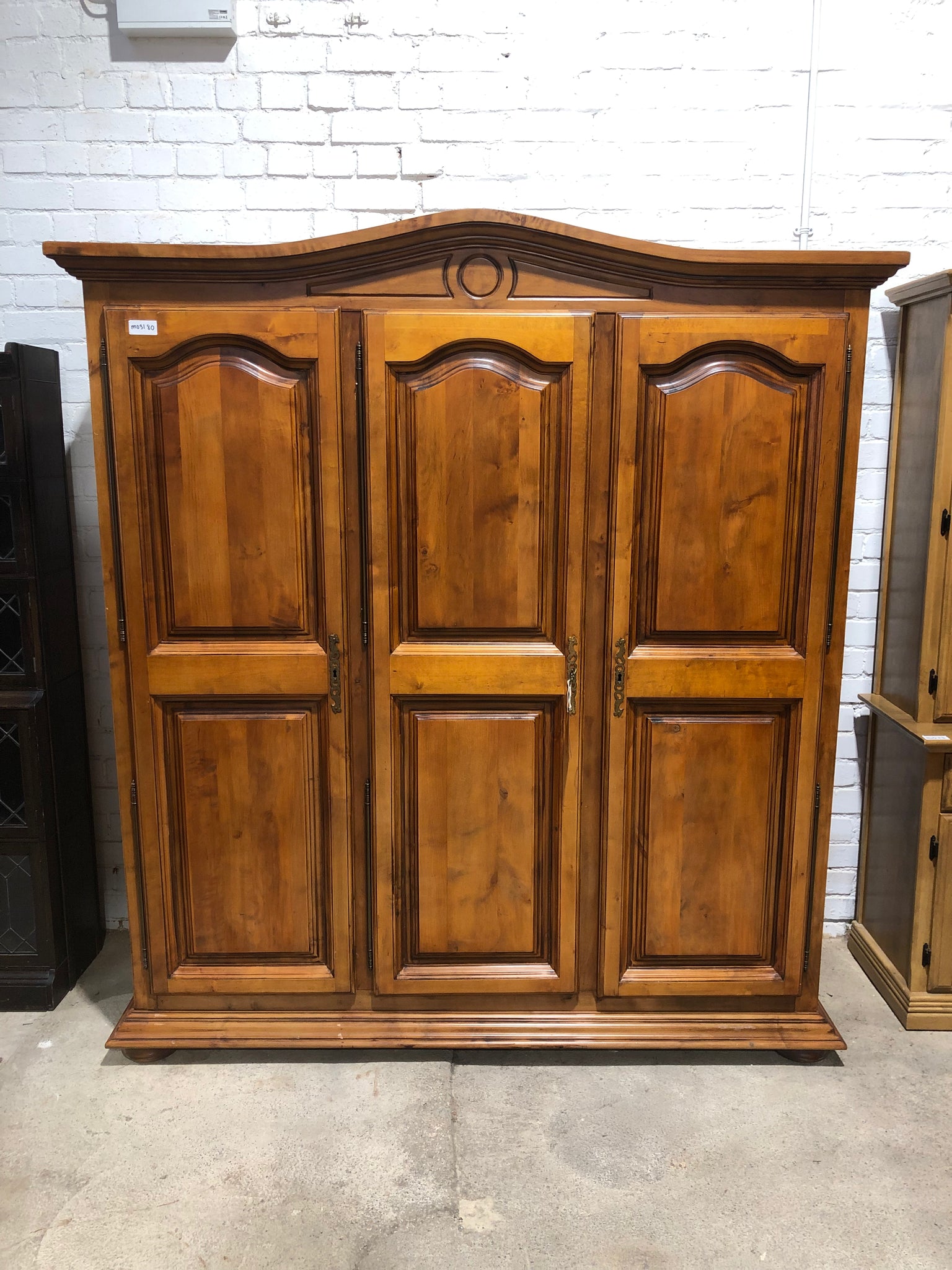Pine Triple Wardrobe