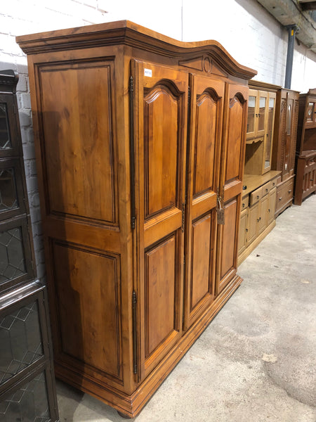 Pine Triple Wardrobe