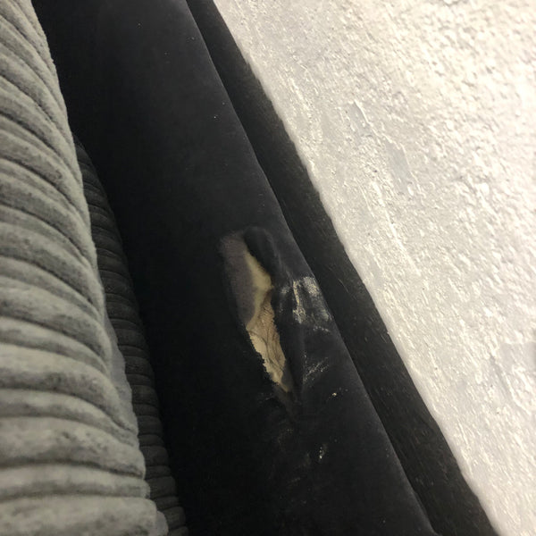 Grey L-Shaped Sofa