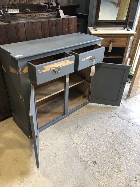 Grey Painted Solid Pine Sideboard