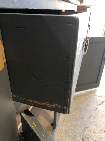 Grey Painted Solid Pine Sideboard