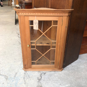 Pine Corner Cupboard