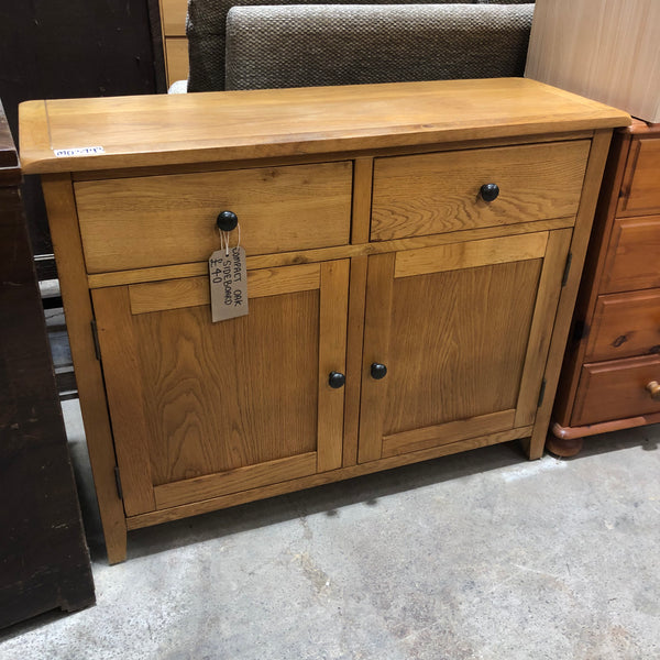 Compact Oak Sideboard