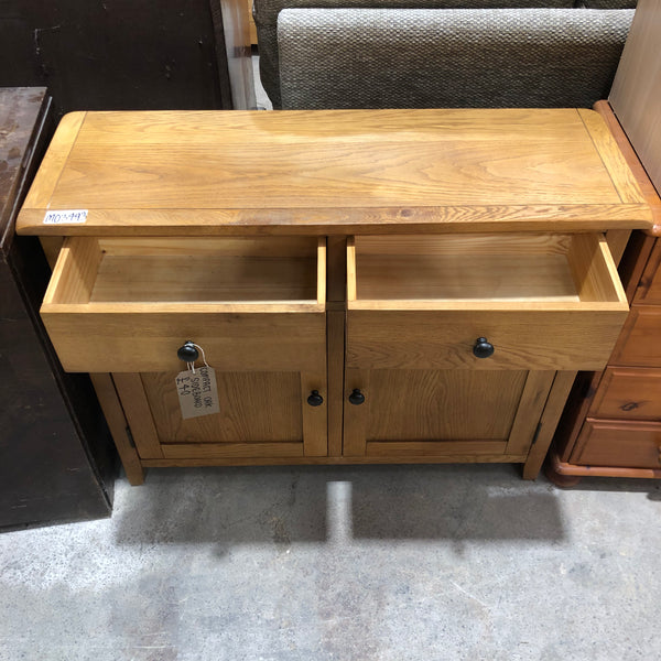 Compact Oak Sideboard