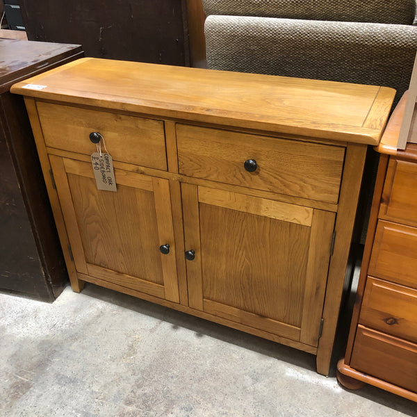 Compact Oak Sideboard