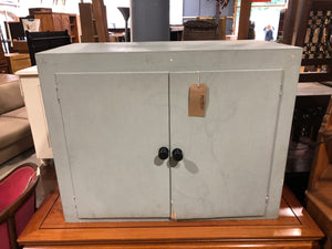 Blue Painted Cupboard