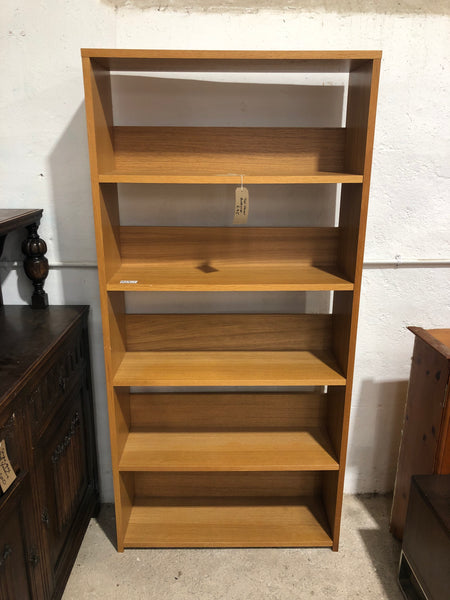 Tall Veneer Bookcase