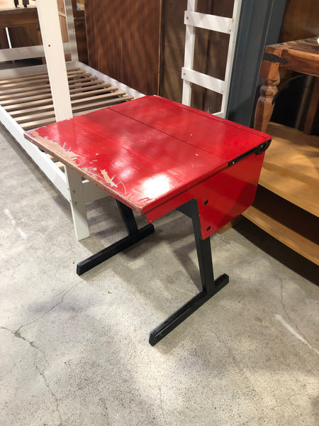Red School Desk