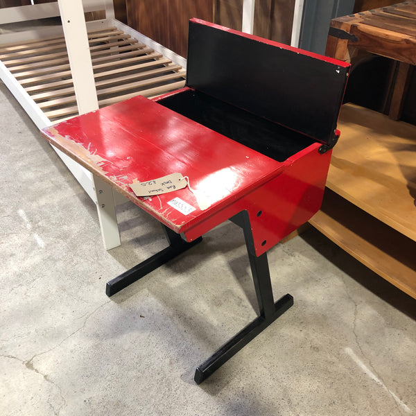 Red School Desk