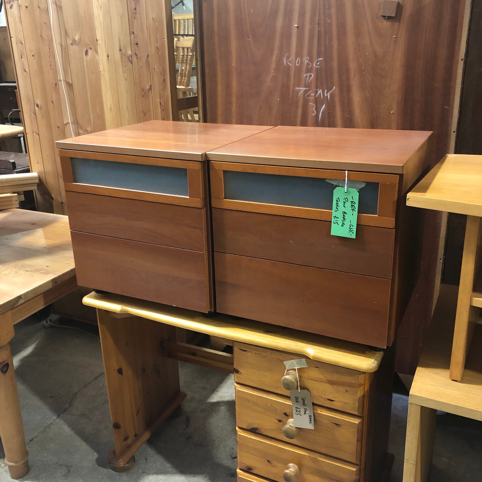Pair of Bedside Drawers