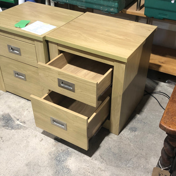 REF - Pair of Bedside Drawers