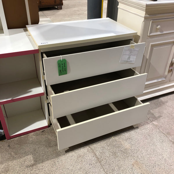 White Chest Of Drawers - REF