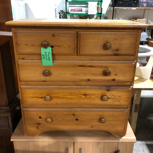Pine Chest Of Drawers - REF