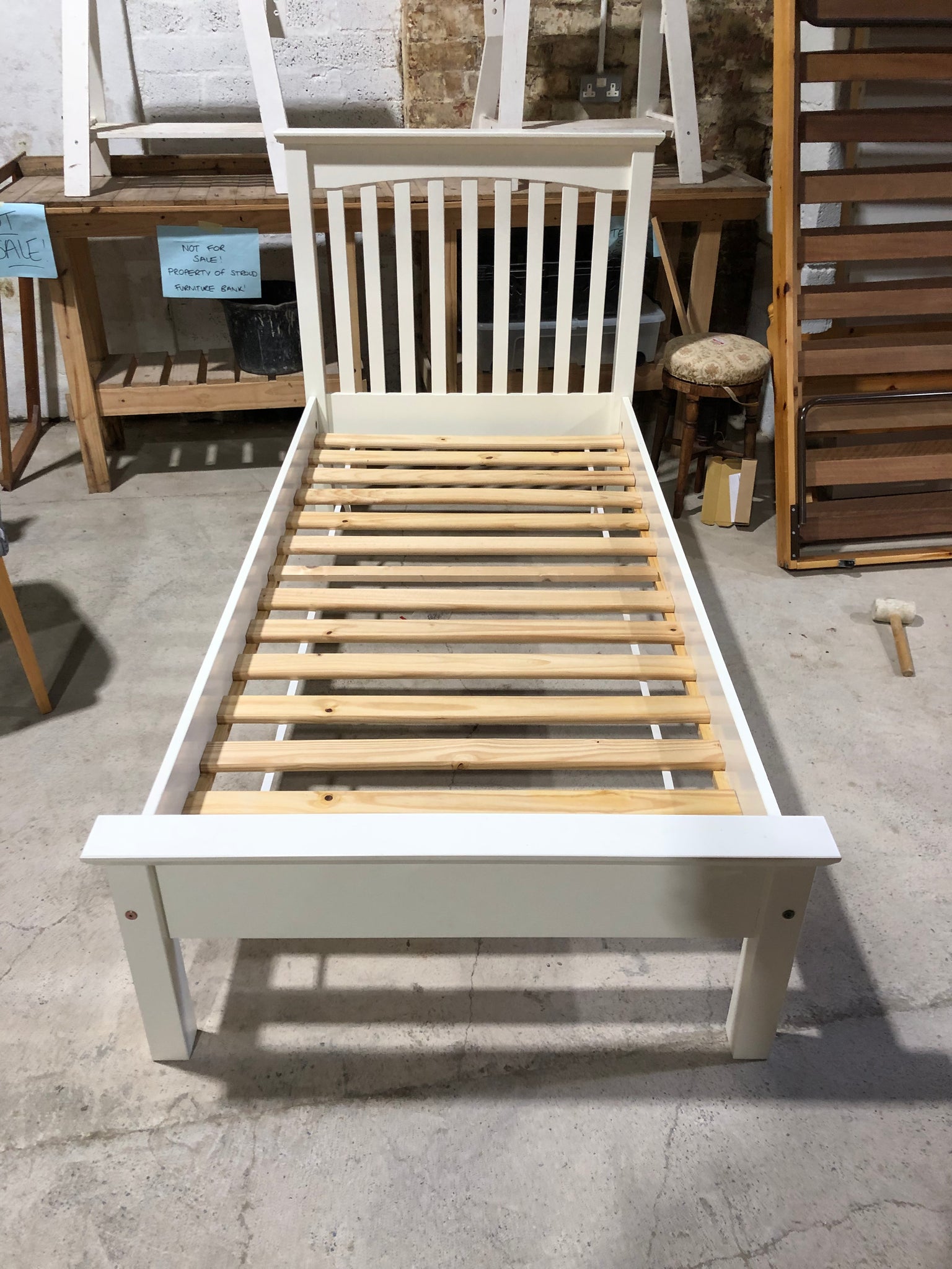 Wooden Single Bed - REF