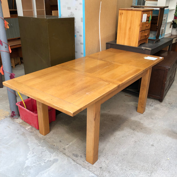 Extending Dining Table and Four Chairs - REF