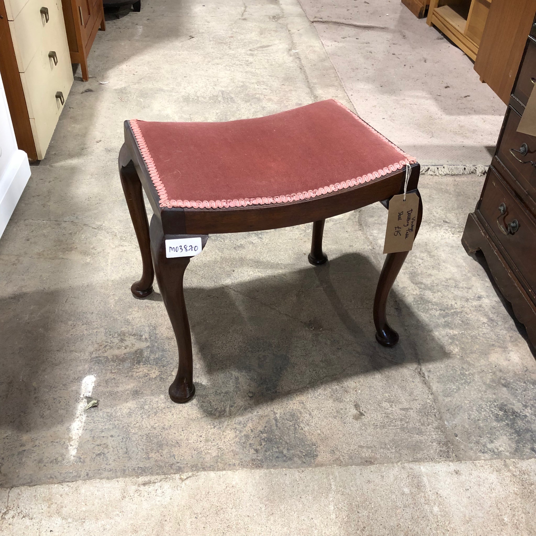 Vintage Dressing Table Stool