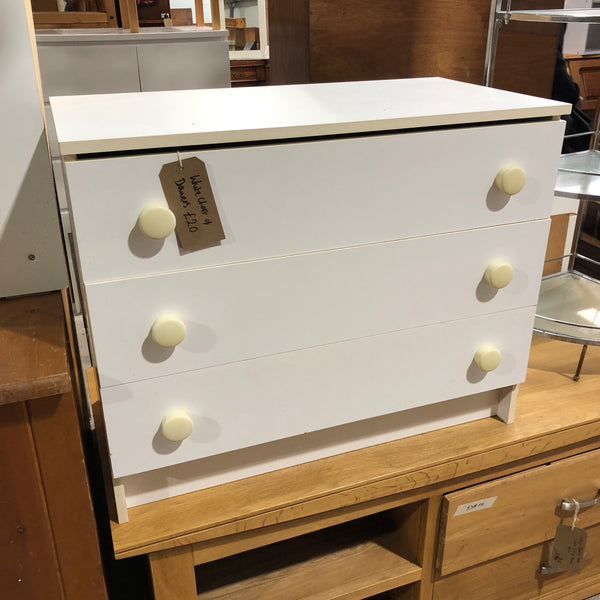 White Chest Of Drawers