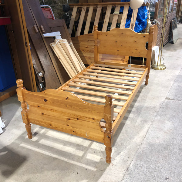 Wooden Single Bed - REF