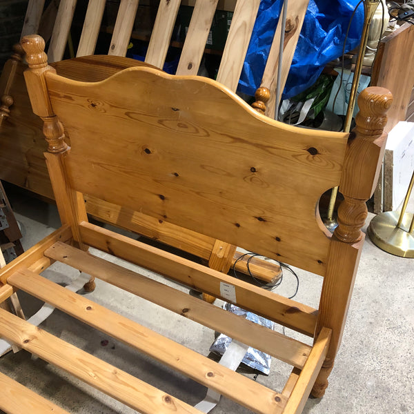 Wooden Single Bed - REF