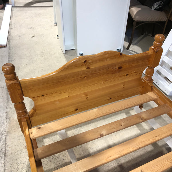 Wooden Single Bed - REF