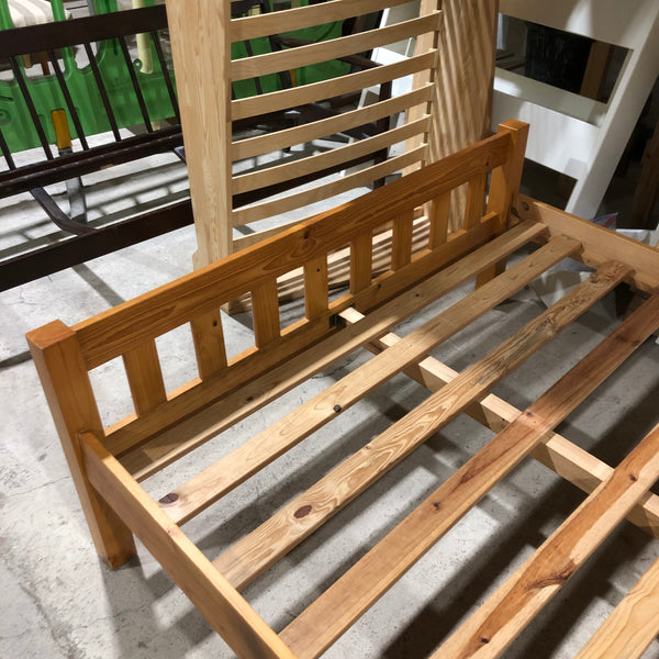 Wooden Double Bed - REF